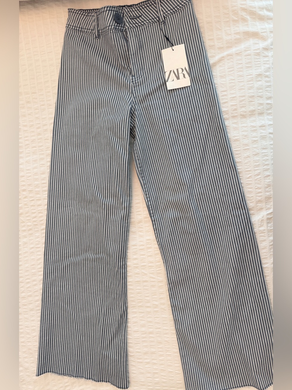 NWT Zara Girls Marine Jeans. Size: 13-14